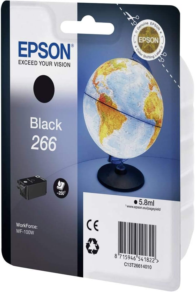 Tinteiro Epson 266 Preto 6 ml Original - Imagem 2
