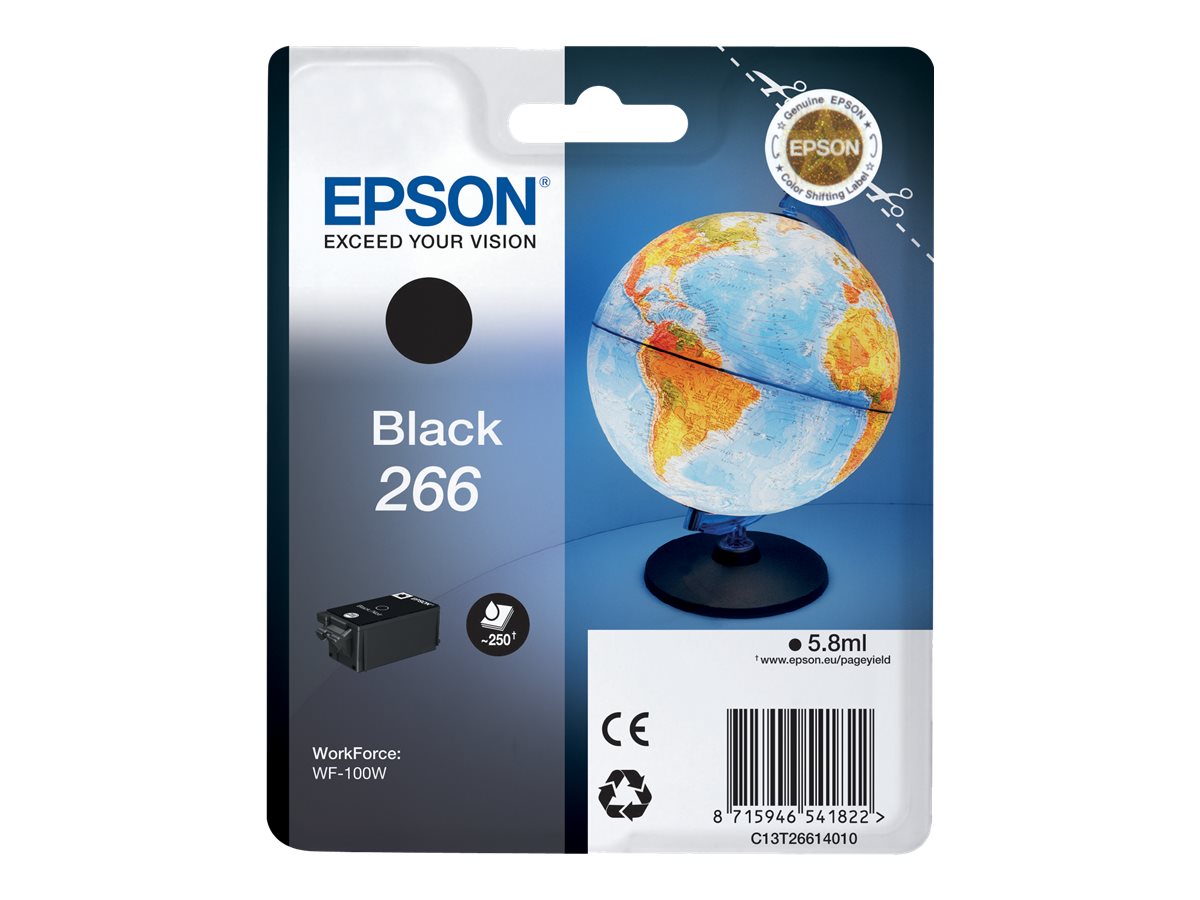 Tinteiro Epson 266 Preto 5.8 ml Original - Imagem 1