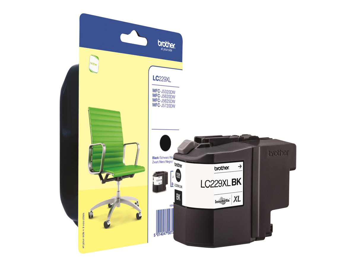 Tinteiro Brother LC229XL Preto Elevada Capacidade Original - Imagem 4