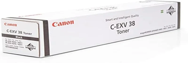 Toner Canon C-EXV 38 Preto Original 34.200 Páginas para imageRUNNER ADVANCE 4045 4051 4245 - Imagem 1