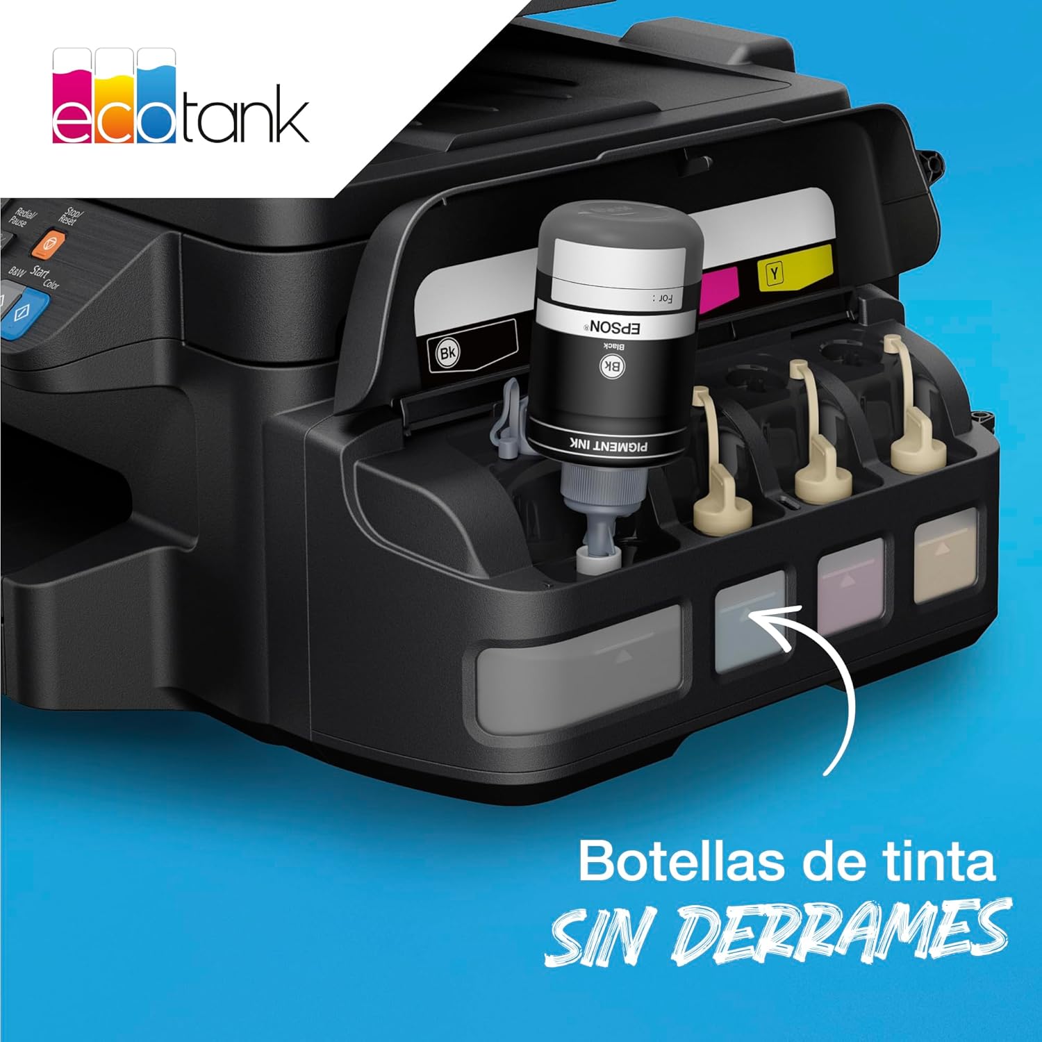 Tinta Epson EcoTank T6643 Magenta 70 ml Original - Imagem 5