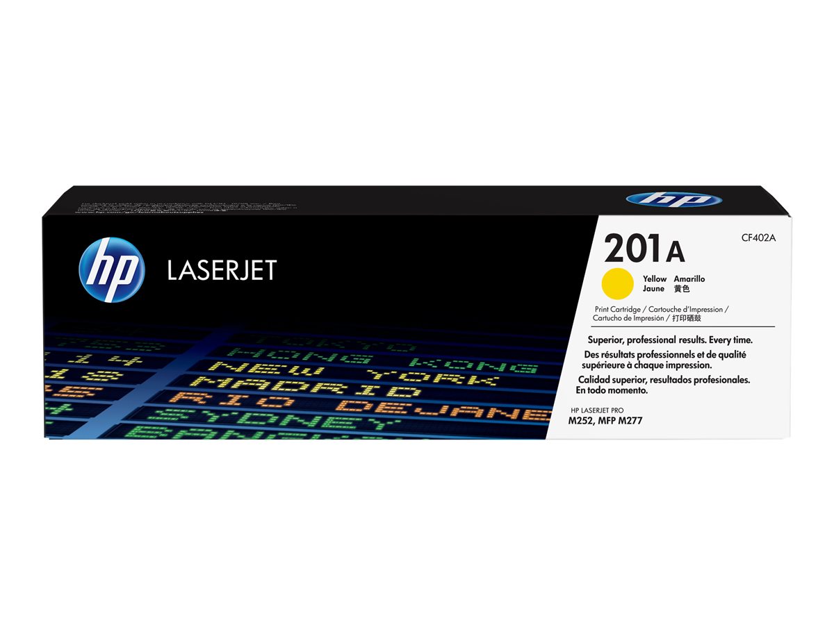 Cartucho de Toner HP 201A Amarelo Original