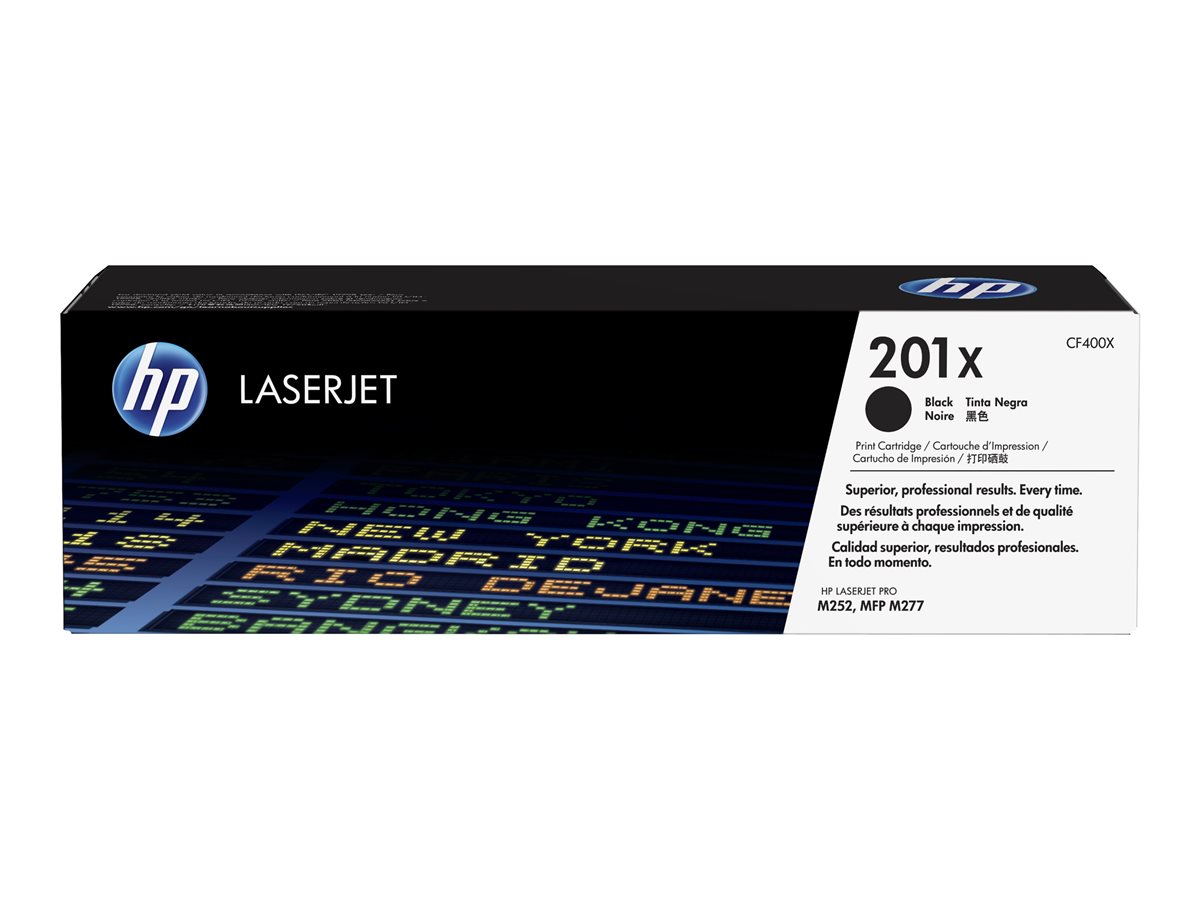 Cartucho de Toner HP 201X Preto Alto Rendimento Original