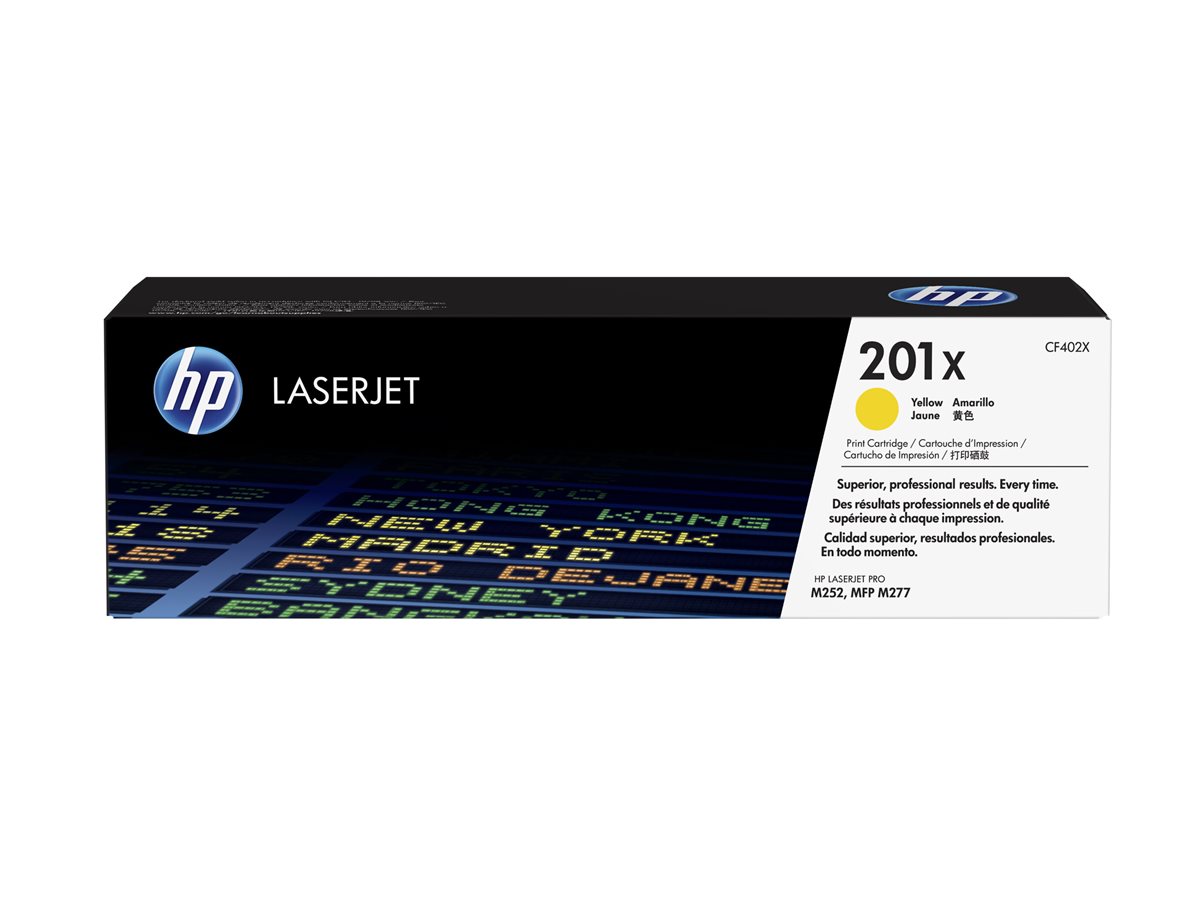 Cartucho de Toner HP 201X Alto Rendimento Amarelo Original - Imagem 5