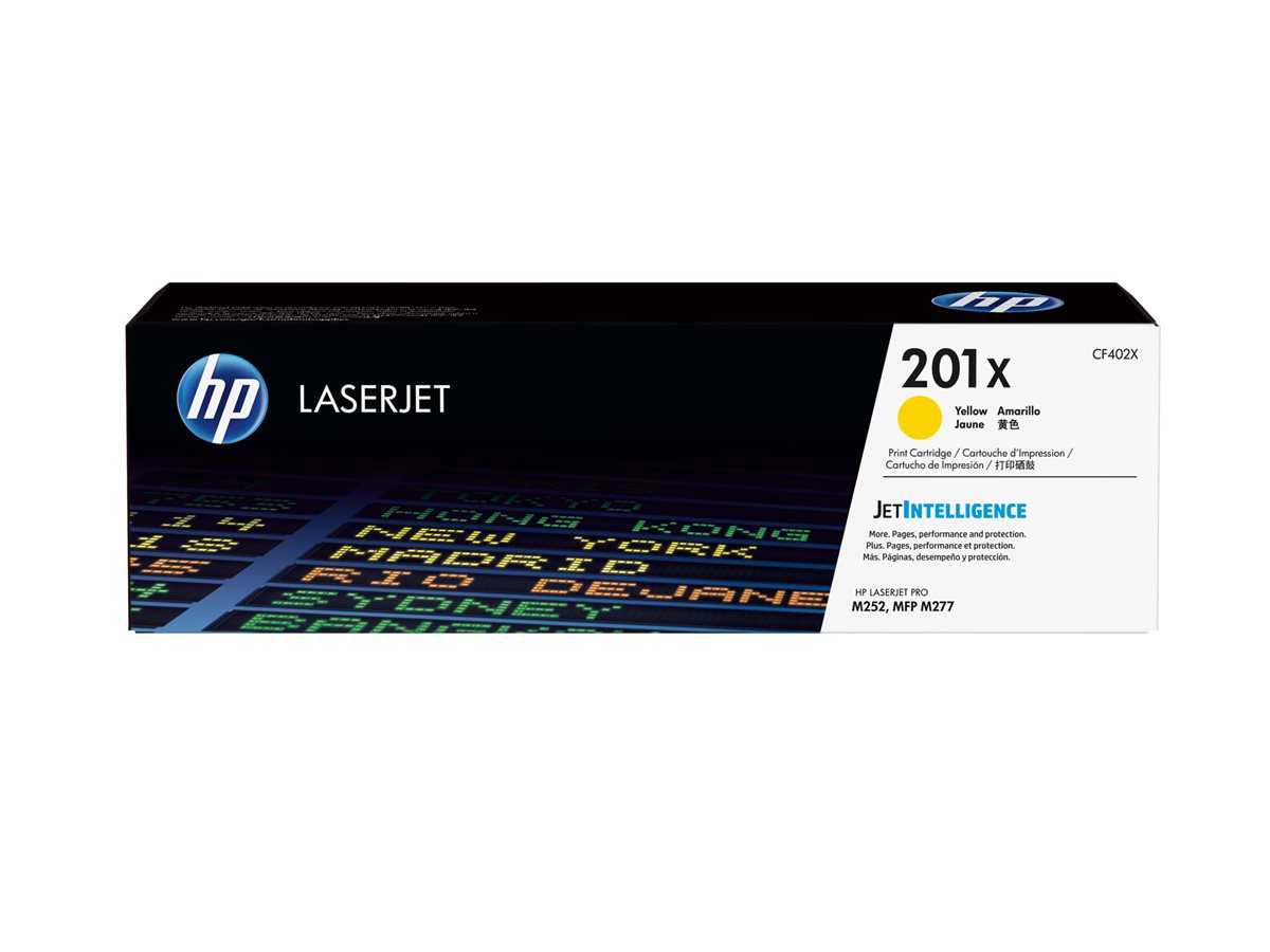 Cartucho de Toner HP 201X Alto Rendimento Amarelo Original - Imagem 4