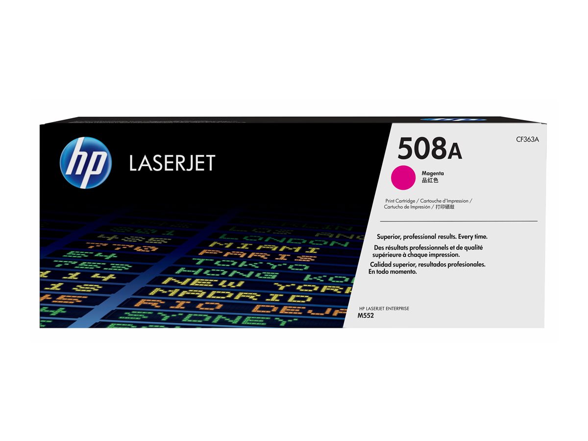 Cartucho Toner HP 508A Magenta Original CF363A - Imagem 2