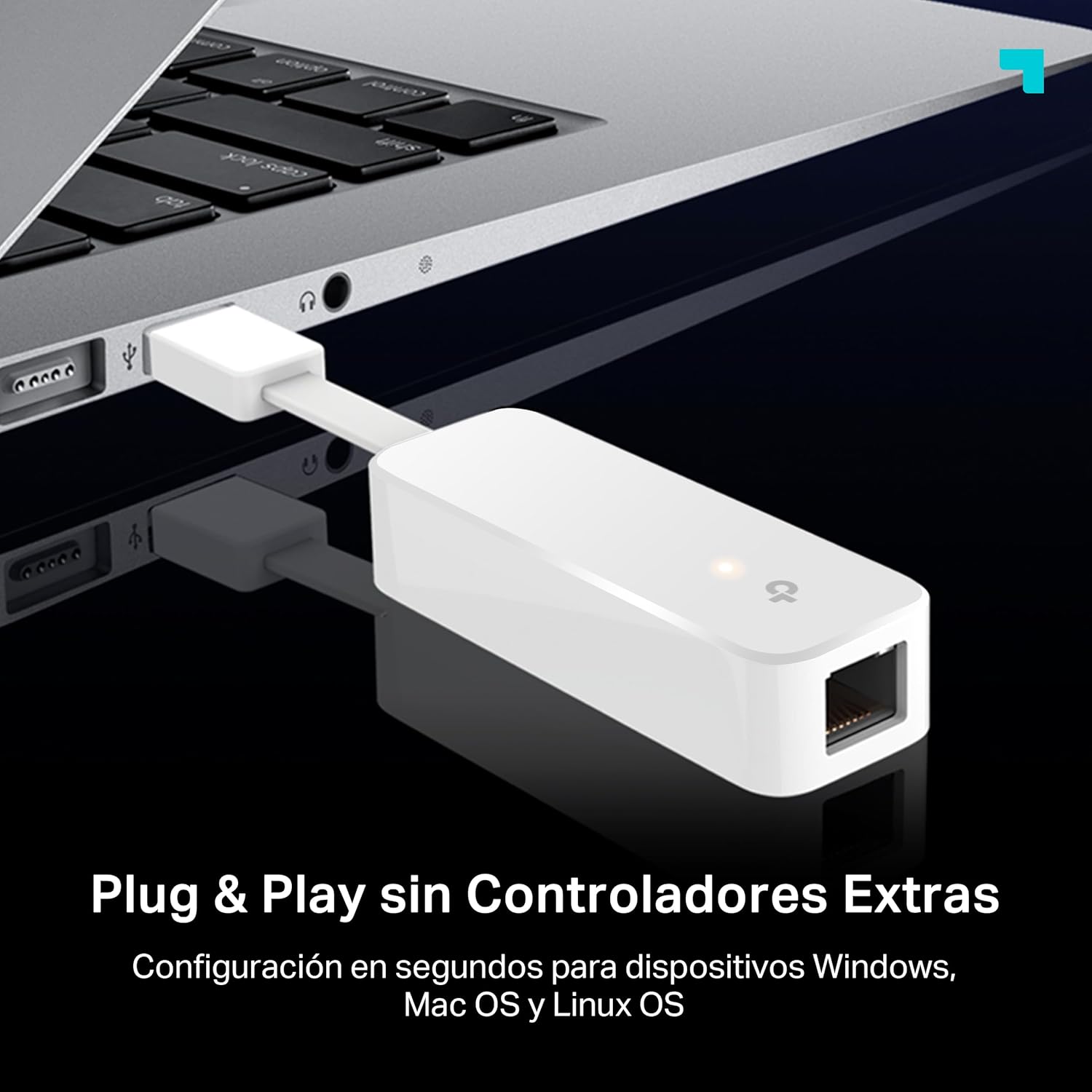 Adaptador de Rede TP-Link UE300 USB 3.0 Gigabit - Imagem 2