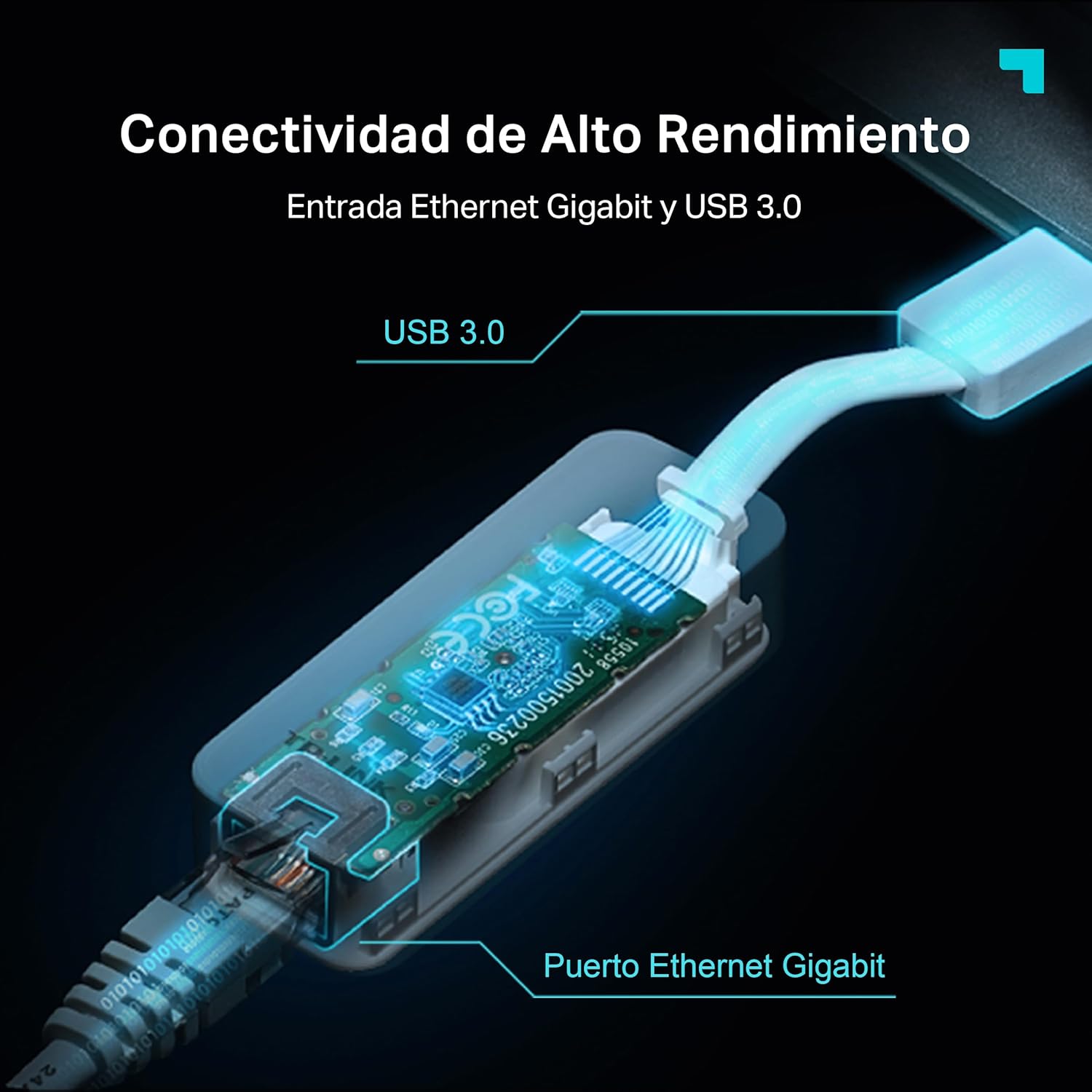 Adaptador de Rede TP-Link UE300 USB 3.0 Gigabit - Imagem 5
