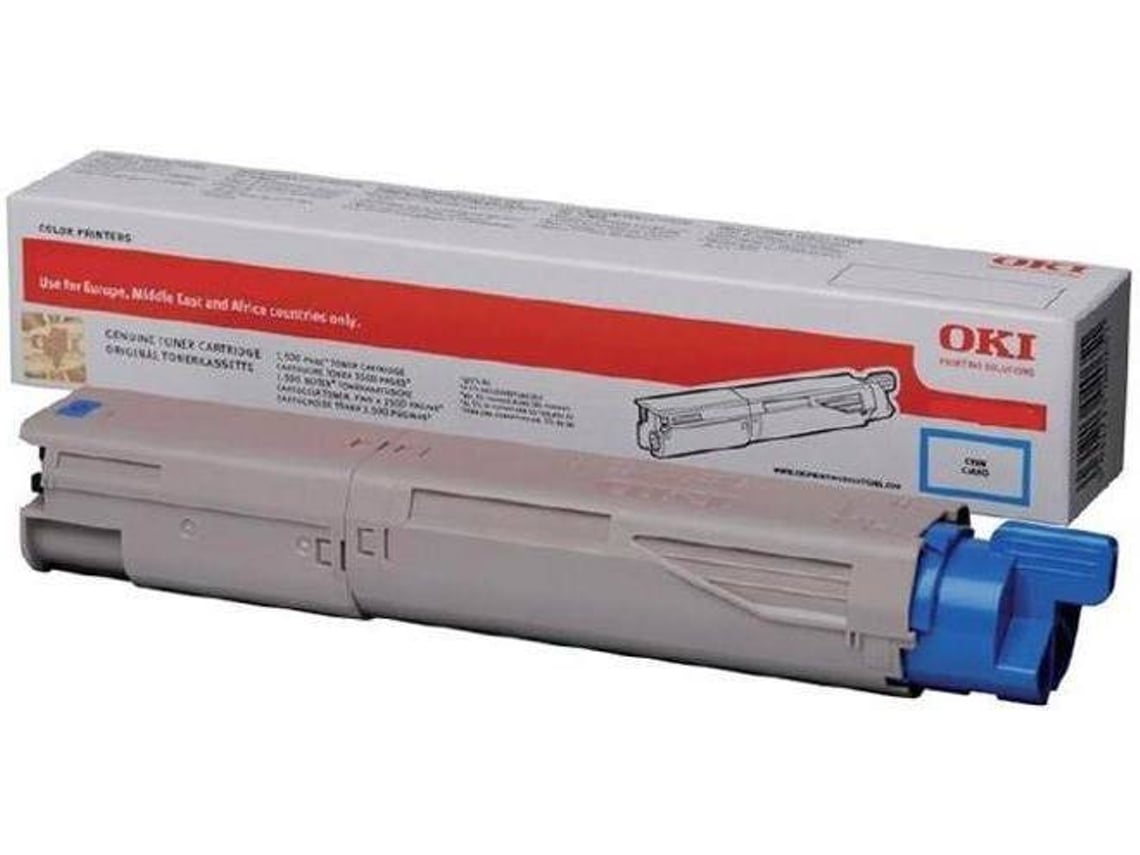 Cartucho de Toner OKI Original Ciano