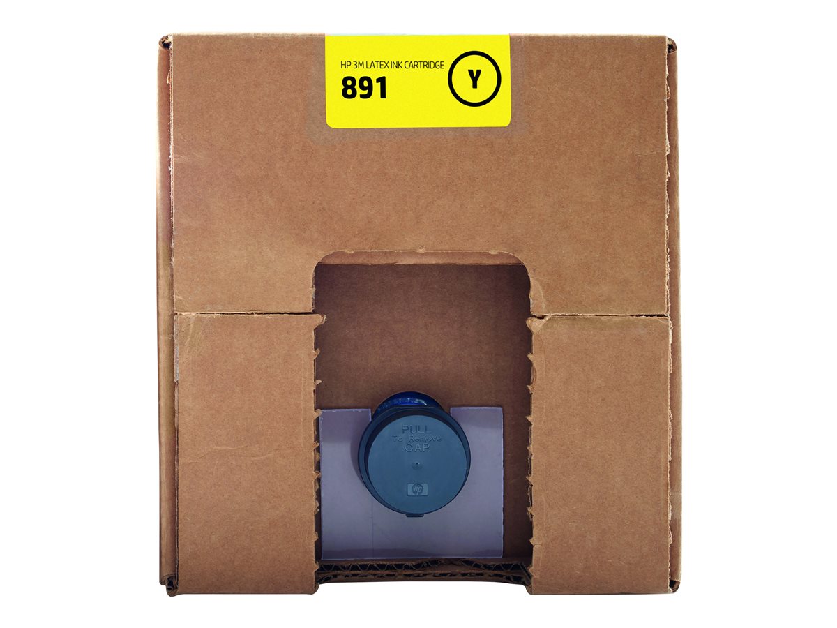 Tinteiro HP 891 Amarelo 10000ml Original Latex - Imagem 1