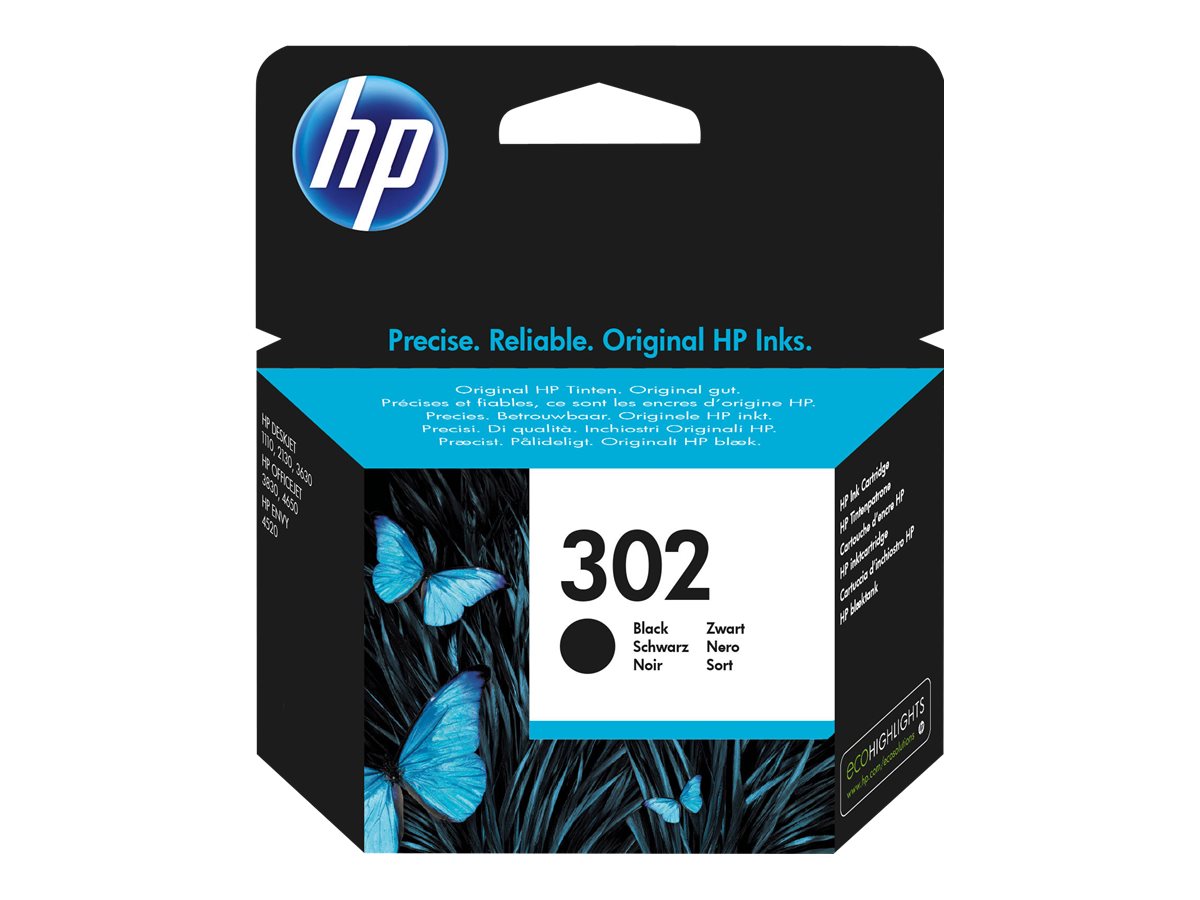 Tinteiro HP 302 Preto Original 3.5 ml - Imagem 1