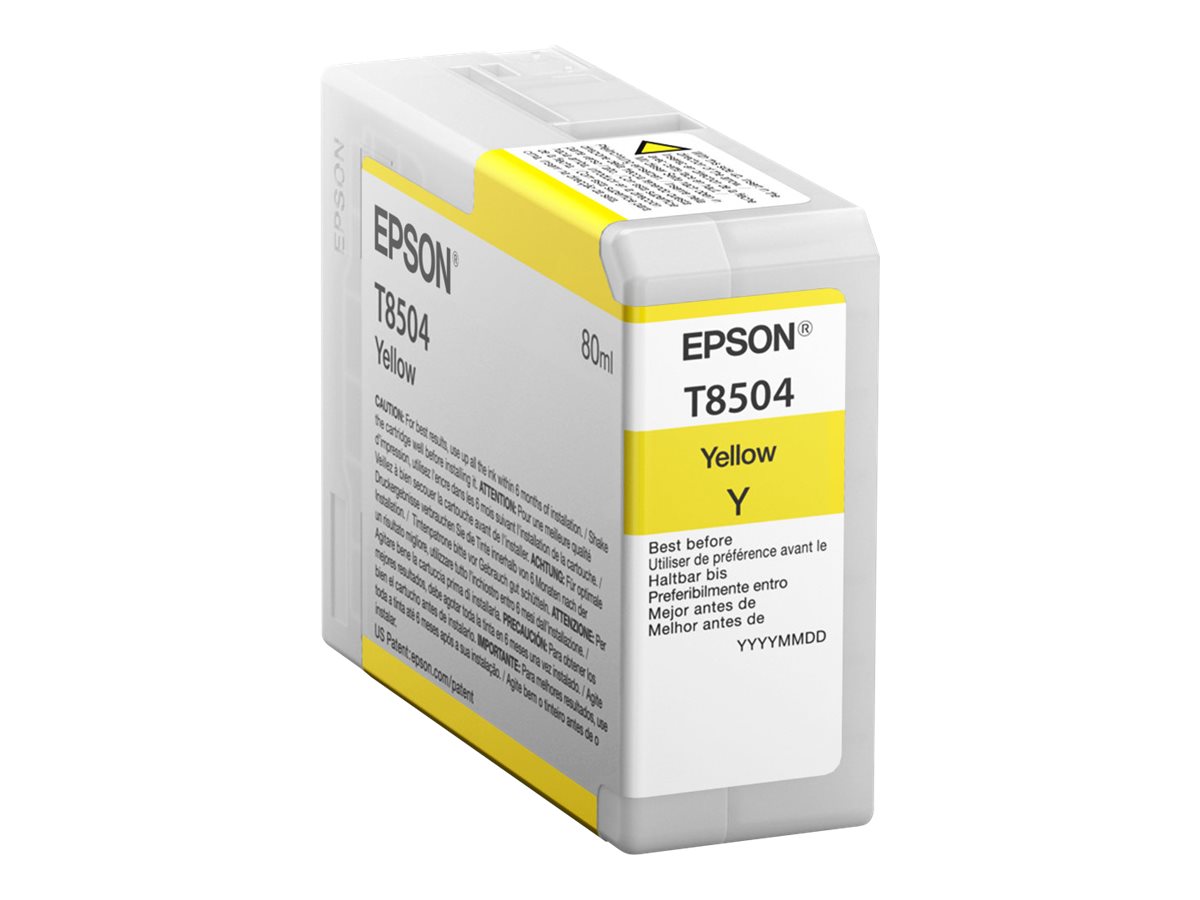 Tinteiro Epson T8504 80 ml Amarelo