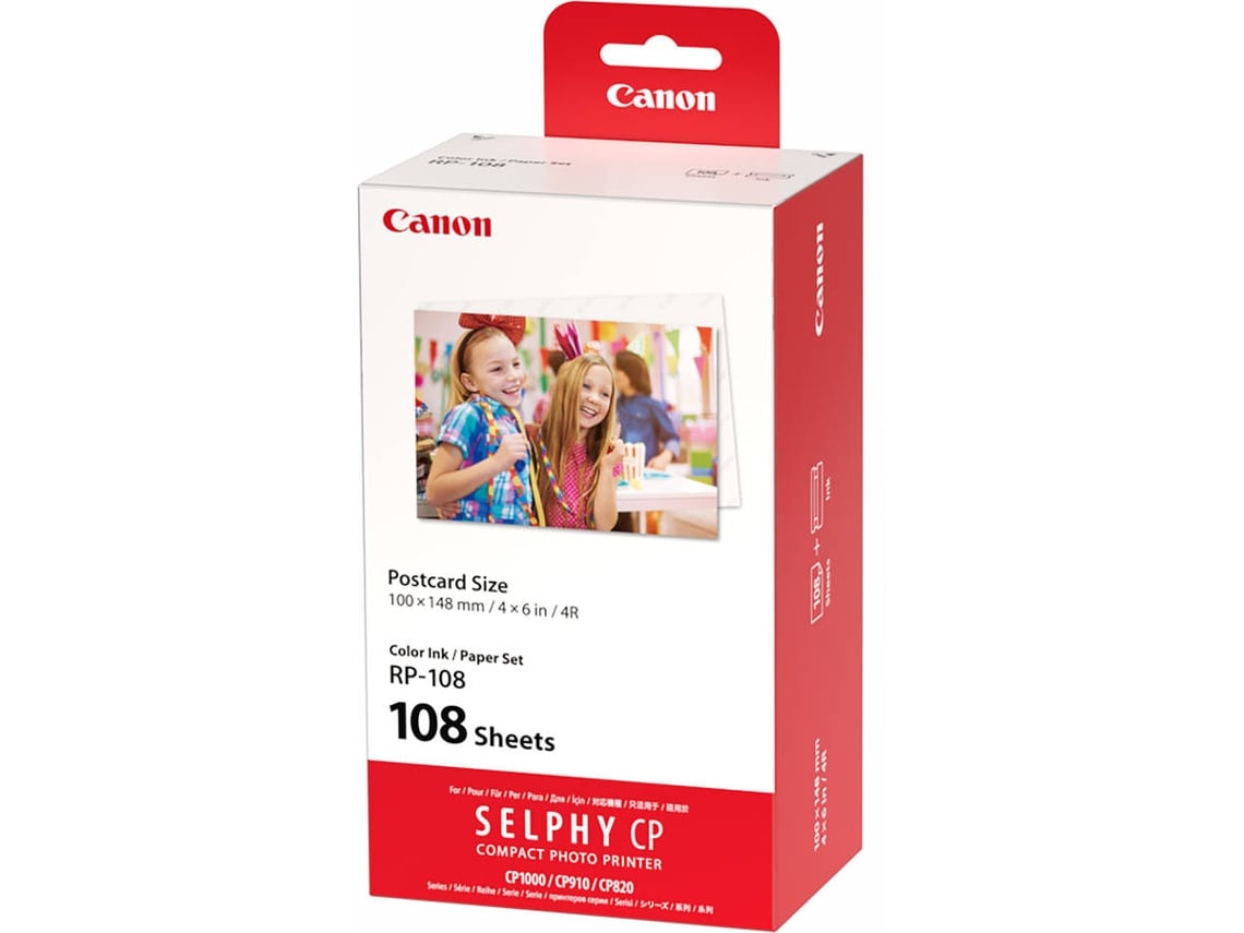 Kit de Impressão Canon RP-108 108 Folhas - Imagem 2