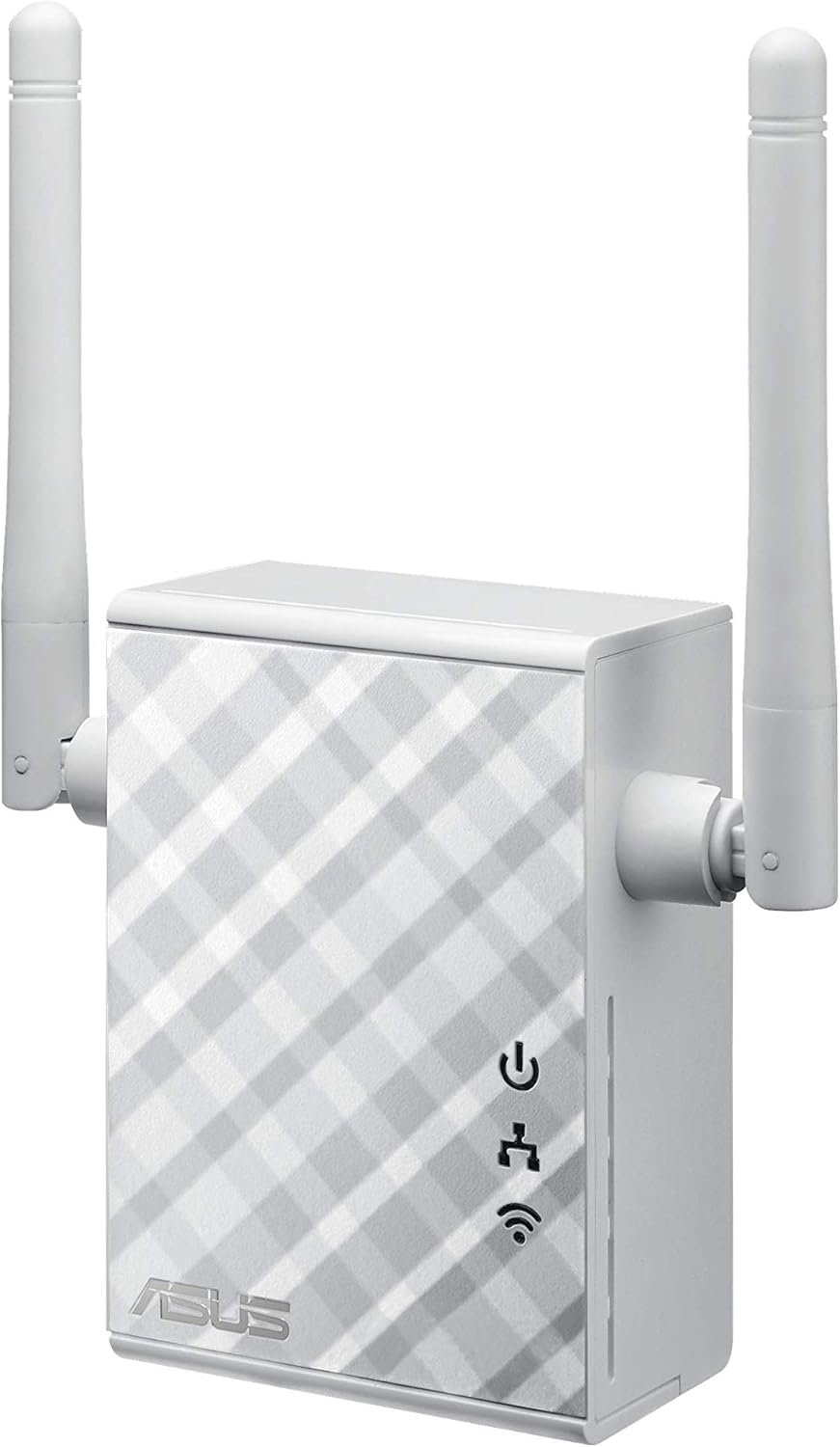 ASUS RP-N12 - Extensão de alcance de Wi-Fi - Wi-Fi - 2.4 GHz - na parede