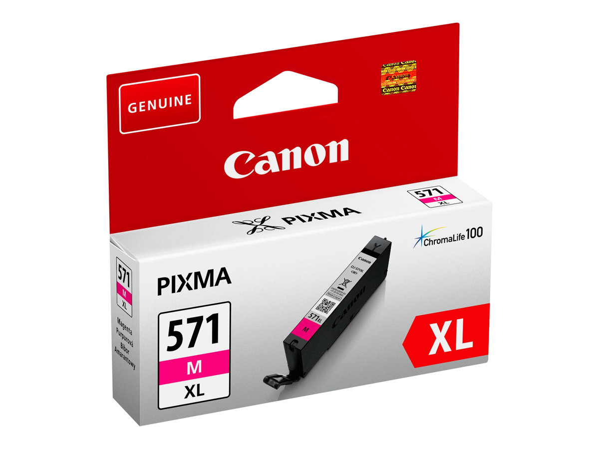 Tinteiro Canon CLI-571M XL Magenta Alto Rendimento Original - Imagem 2