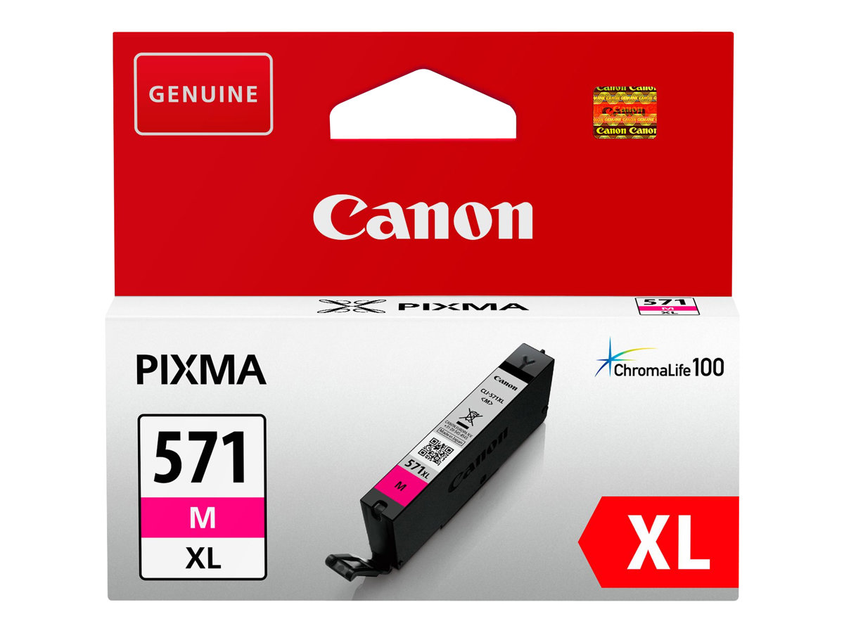 Tinteiro Canon CLI-571M XL Magenta Alto Rendimento Original