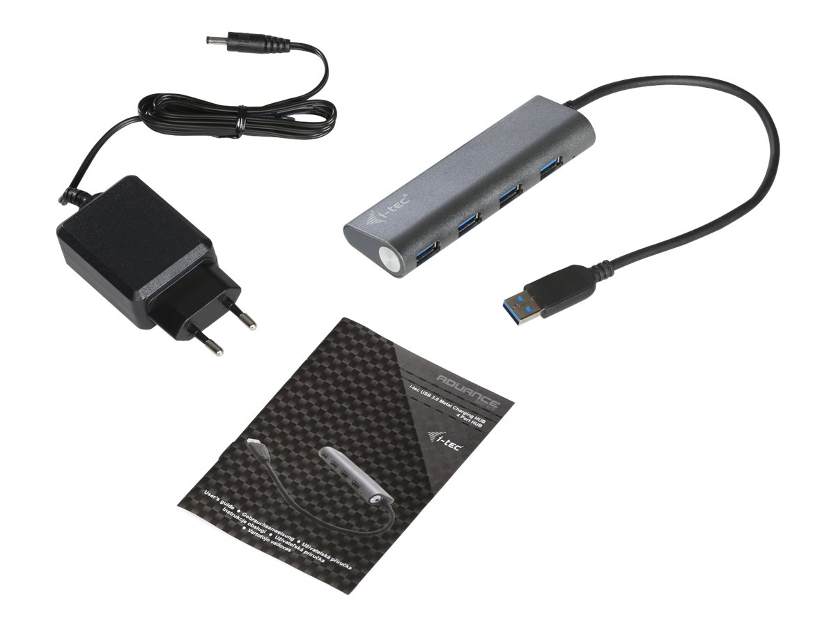 Hub USB i-Tec 4 Portas USB 3.0 Metálico com Carregamento - Imagem 5