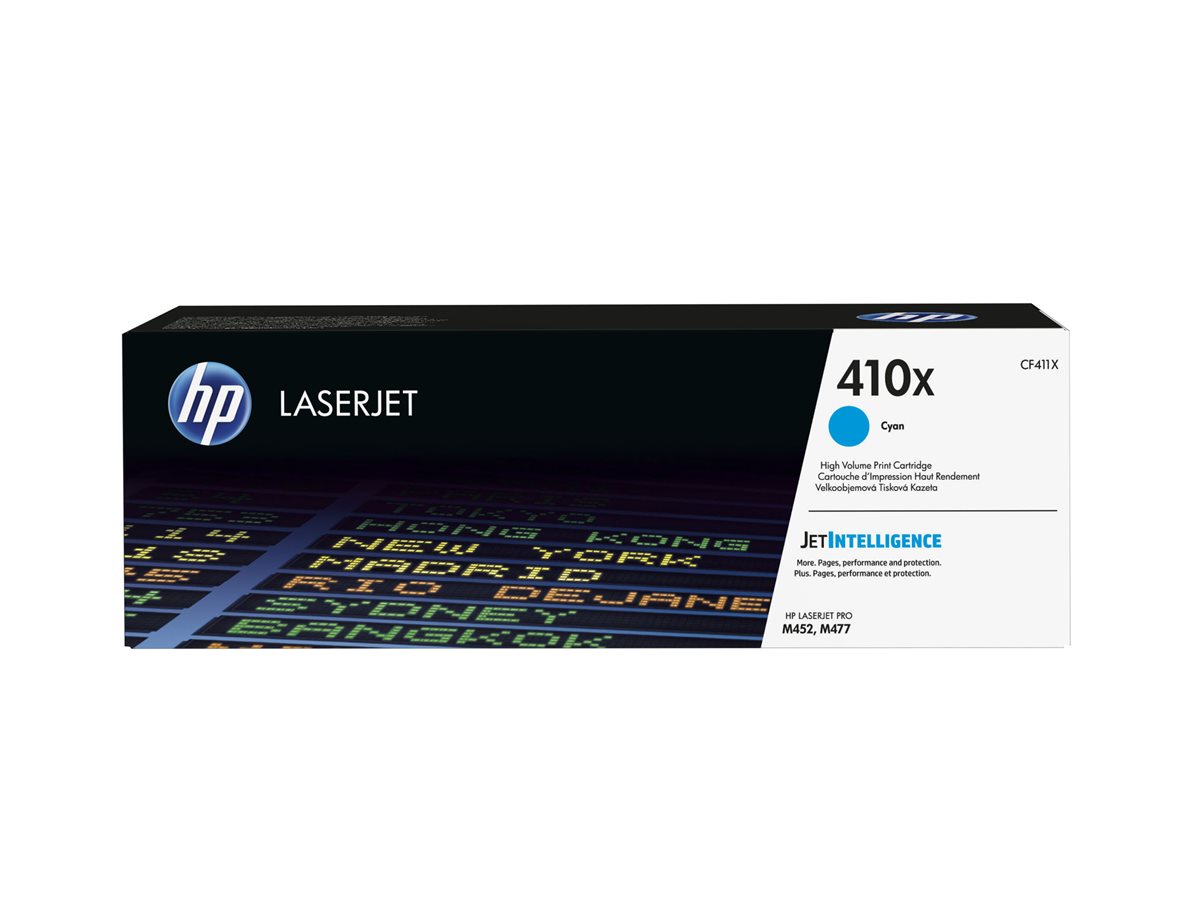 Cartucho Toner HP 410X Cyan Alto Rendimento Original - Imagem 2