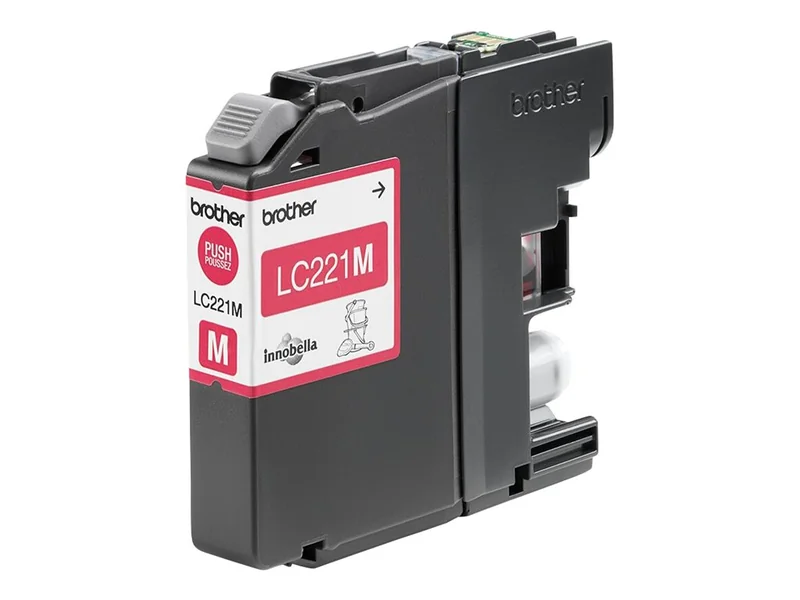 Tinteiro Brother LC221M Magenta Capacidade 260 Páginas - Imagem 4