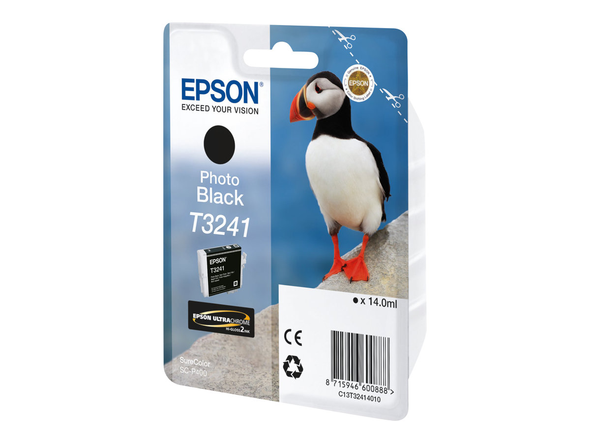 Tinteiro Epson SureColor P400 T3241 Preto 14 ml Original - Imagem 4