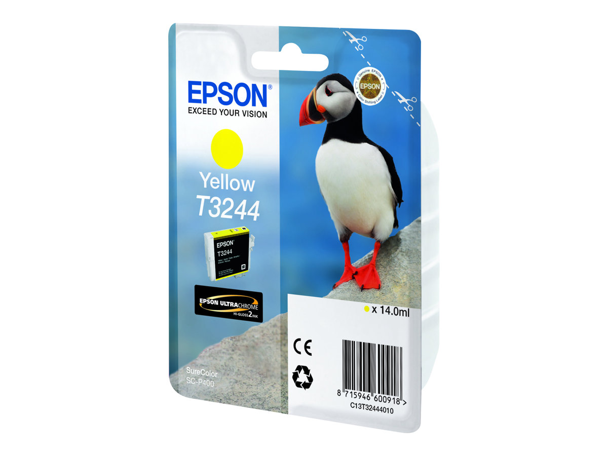Tinteiro Epson T3244 Original Amarelo 14 ml - Imagem 3