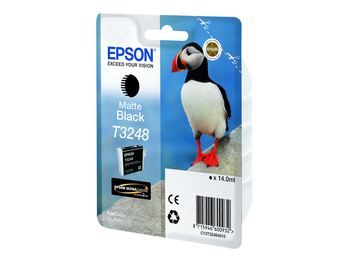 Tinteiro Epson T3248 Preto Opaco 14 ml Original - Imagem 4
