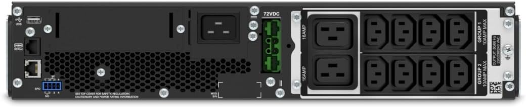 UPS APC Smart-UPS SRT 3000VA 2700W Rack 2U Preto 10 Saídas RS-232 USB - Imagem 2