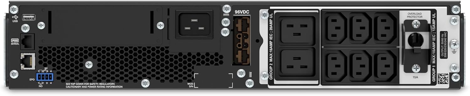 UPS APC Smart-UPS SRT 3000VA Rack Preto - Imagem 3