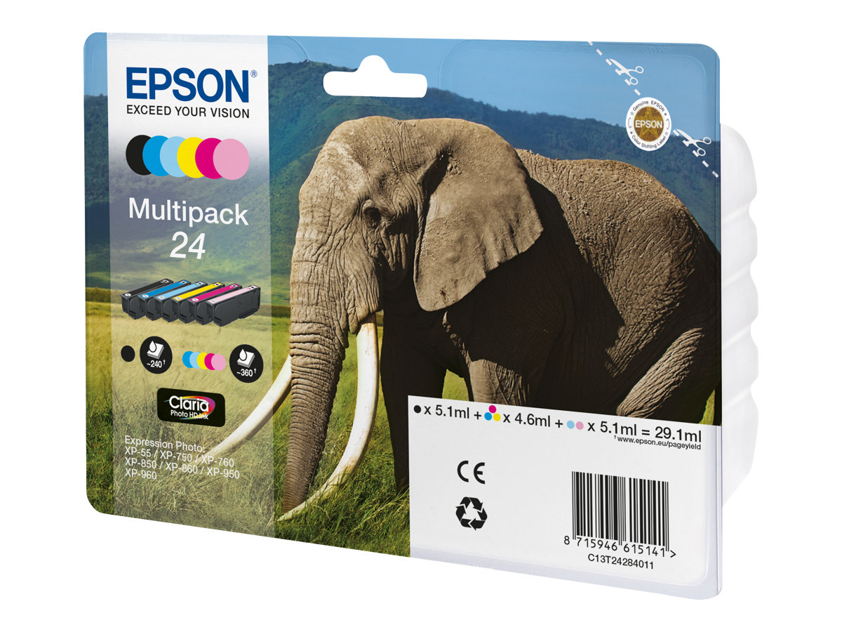 Multipack Tinteiros Epson 24 Original 6 Cores - Imagem 4