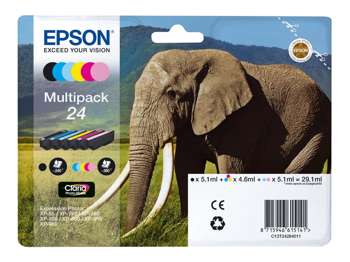 Multipack Tinteiros Epson 24 Original 6 Cores - Imagem 3