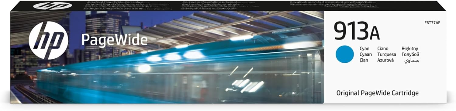 Tinteiro HP 913A PageWide Azul Cyan Original
