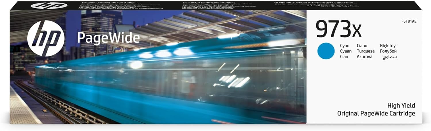 Tinteiro HP 973X Cyan Alto Rendimento