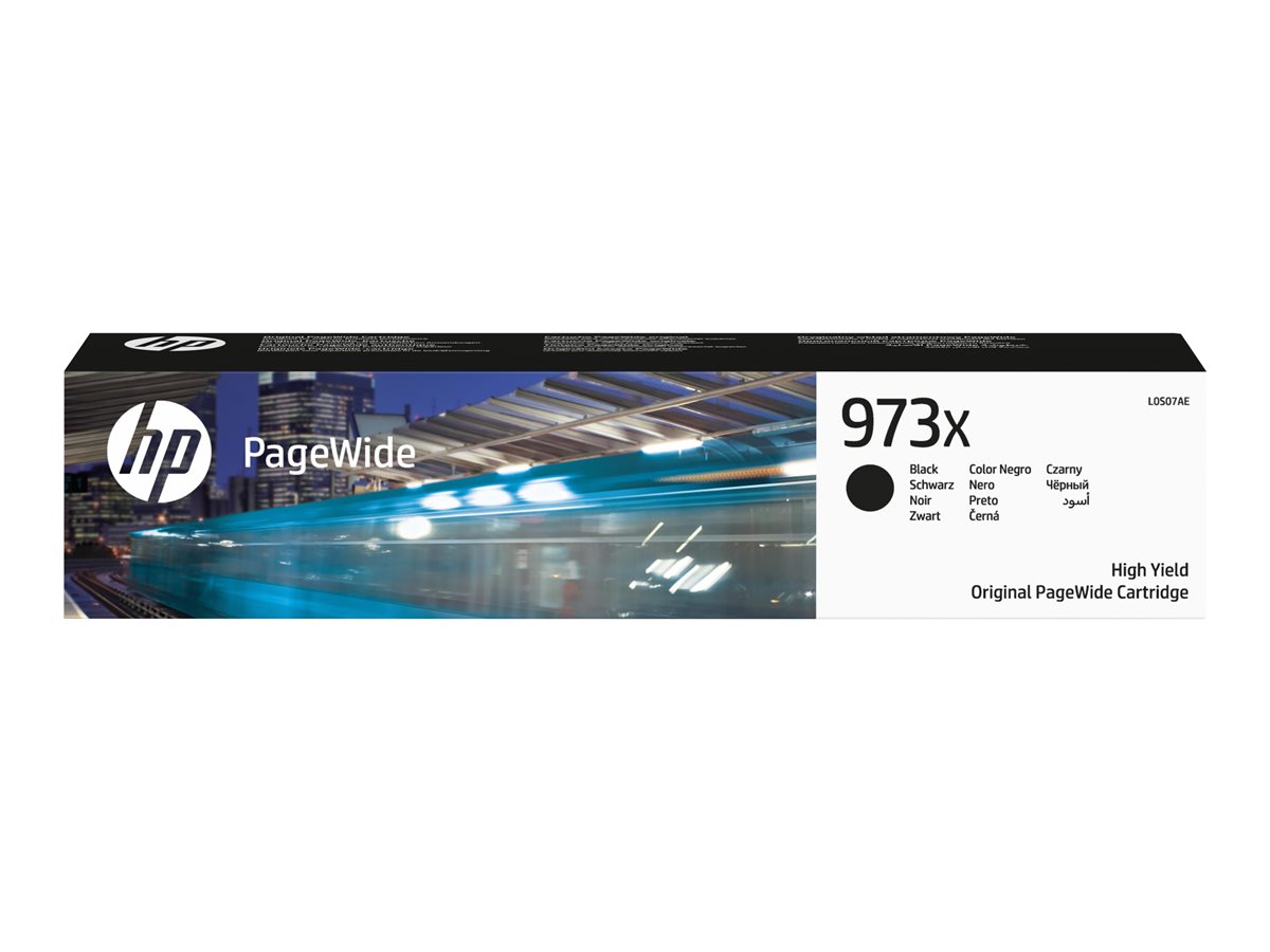 Tinteiro HP 973X Preto Alto Rendimento Original - Imagem 1