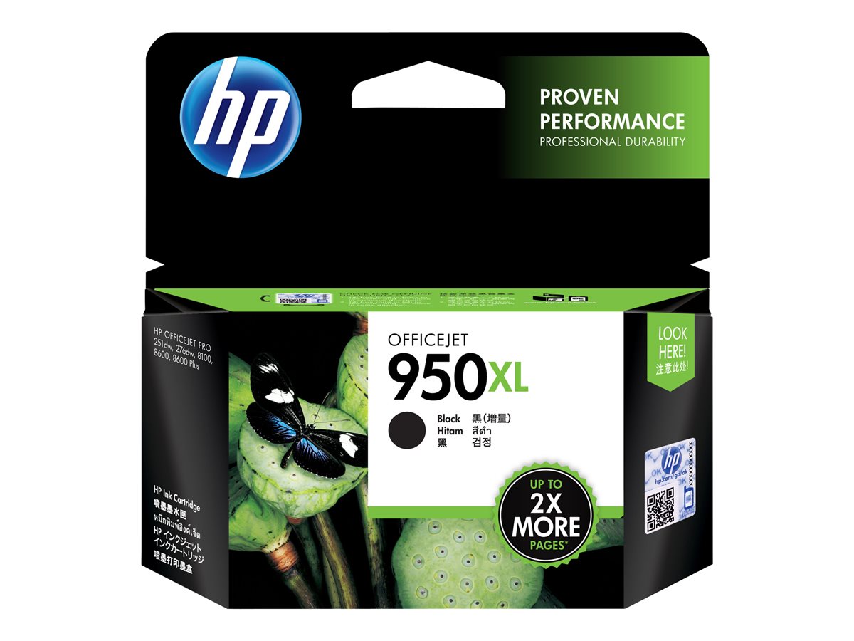 Tinteiro HP 950XL Officejet Preto Alto Rendimento
