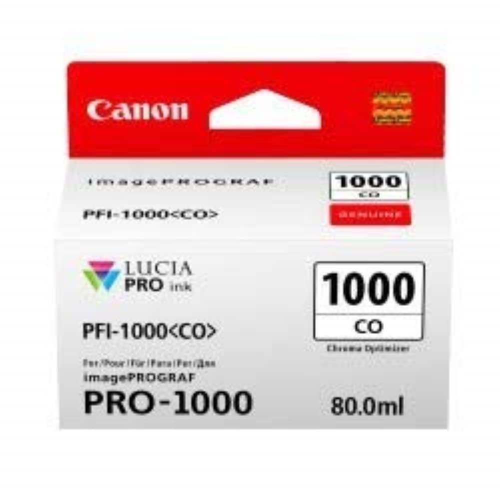 Tinteiro Canon PFI-1000 CO Chroma Optimizer 80ml Original Lucia PRO para imagePROGRAF PRO-1000