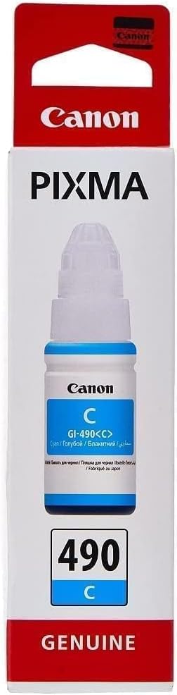 Tinta Recarga Canon GI 490 Cyan 70 ml Original - Imagem 2