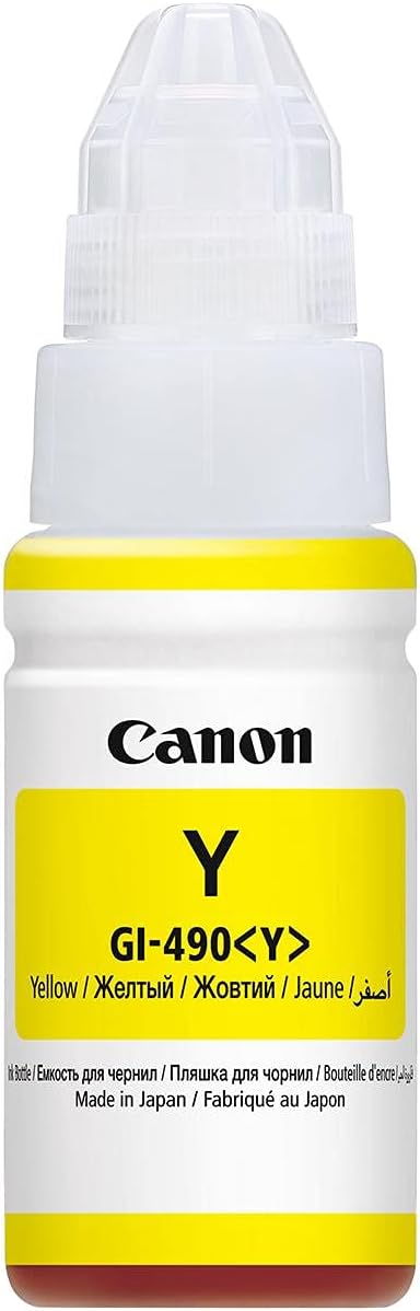 Tinta Canon GI 490 Amarelo 70 ml Original - Imagem 3