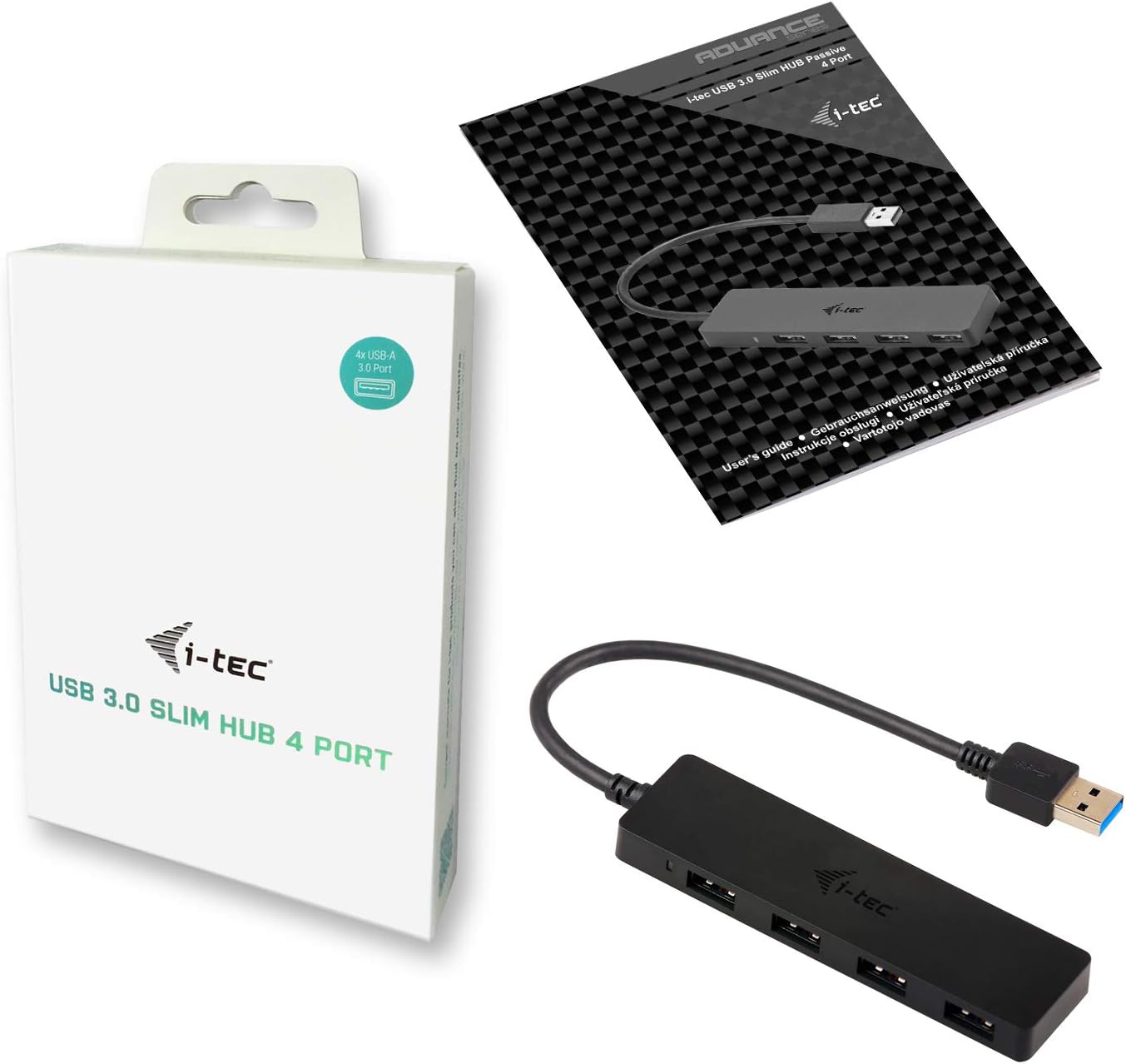 Hub USB i-Tec 4 Portas USB 3.0 Fino Passivo - Imagem 7