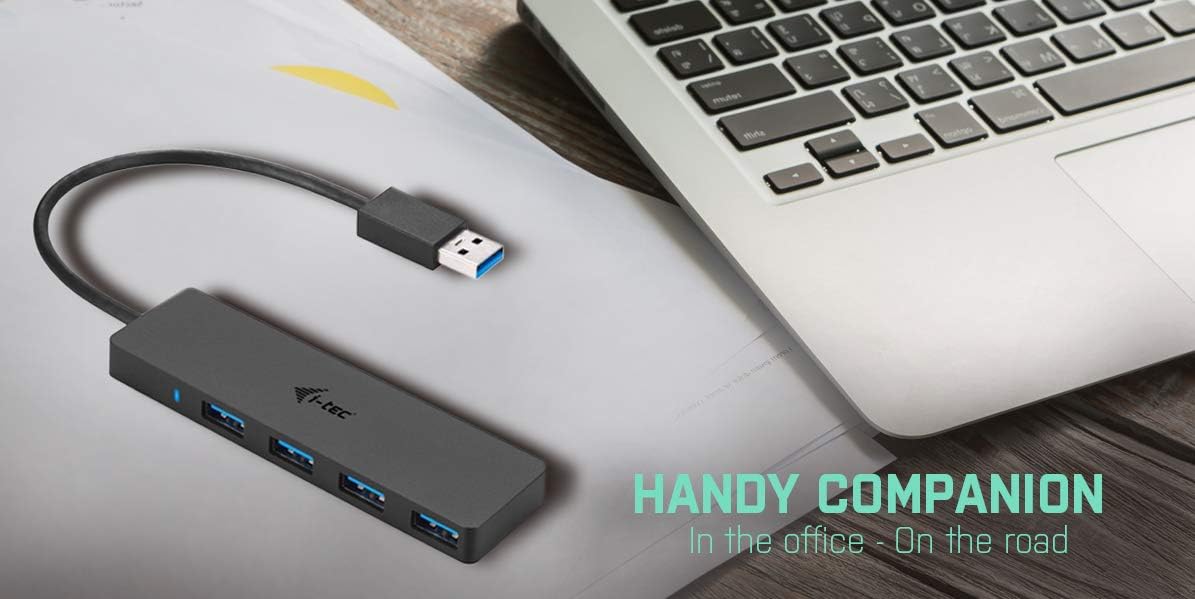 Hub USB i-Tec 4 Portas USB 3.0 Fino Passivo - Imagem 2