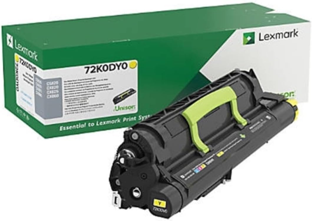 Cartucho Revelador Lexmark Original Amarelo - Imagem 1