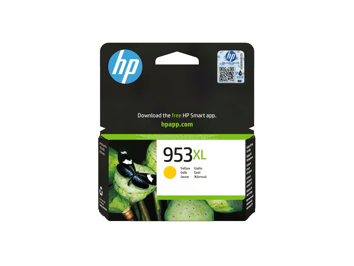 Tinteiro HP 953XL Alto Rendimento Amarelo 18ml - Imagem 2