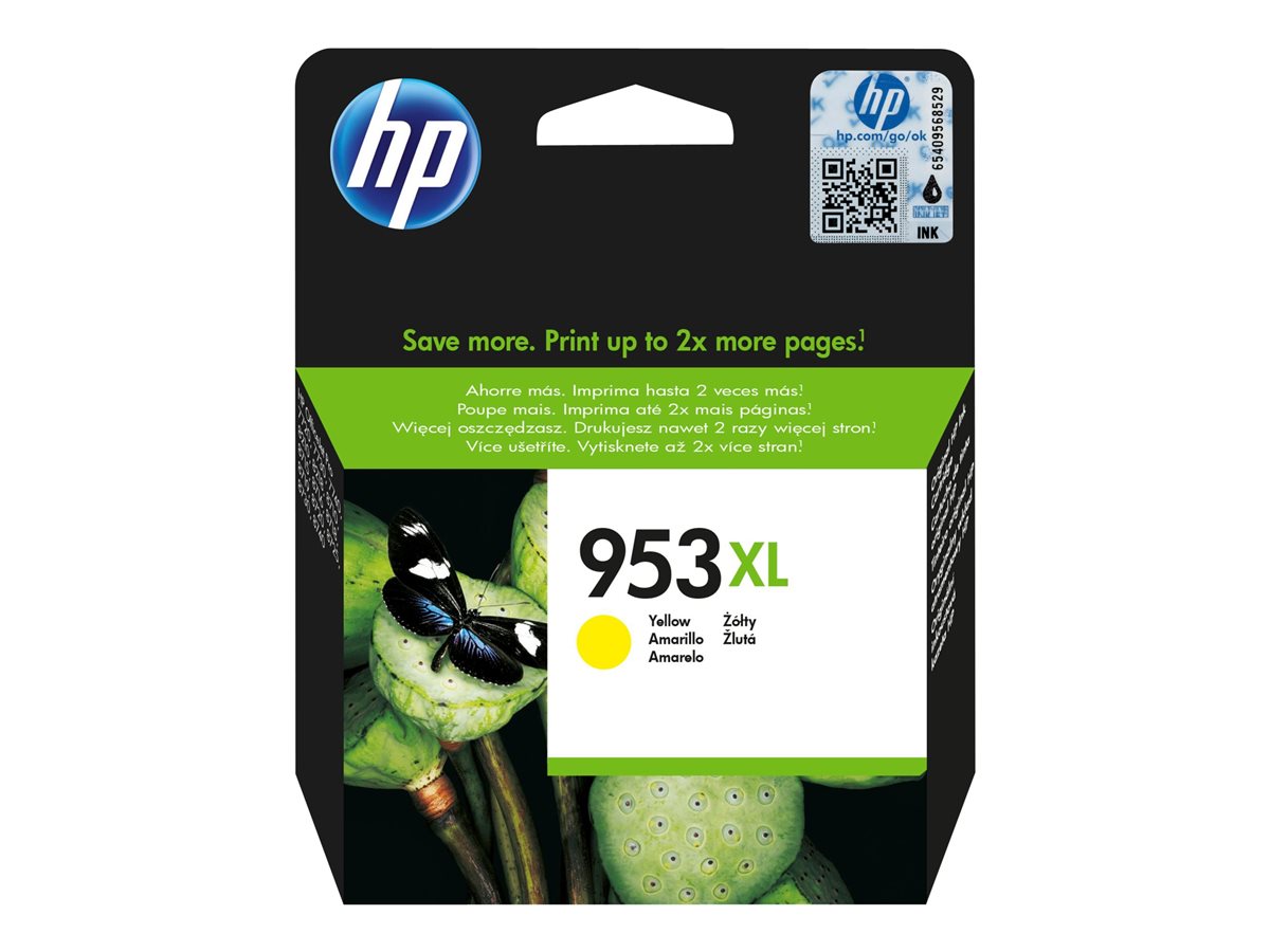 Tinteiro HP 953XL Alto Rendimento Amarelo 18ml - Imagem 1