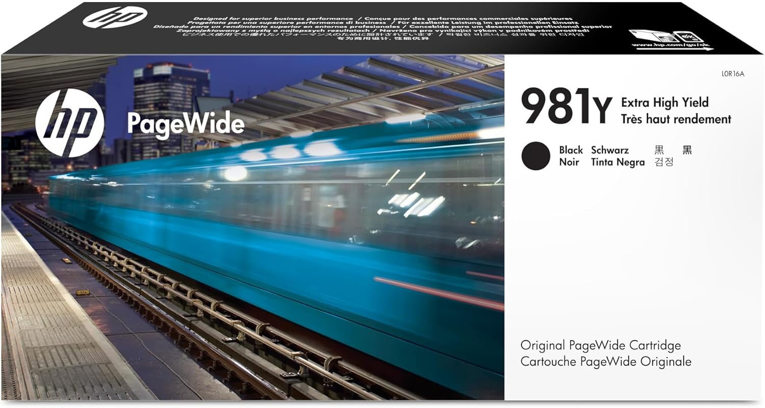 Tinteiro HP 981Y PageWide Preto Extra Alto Rendimento