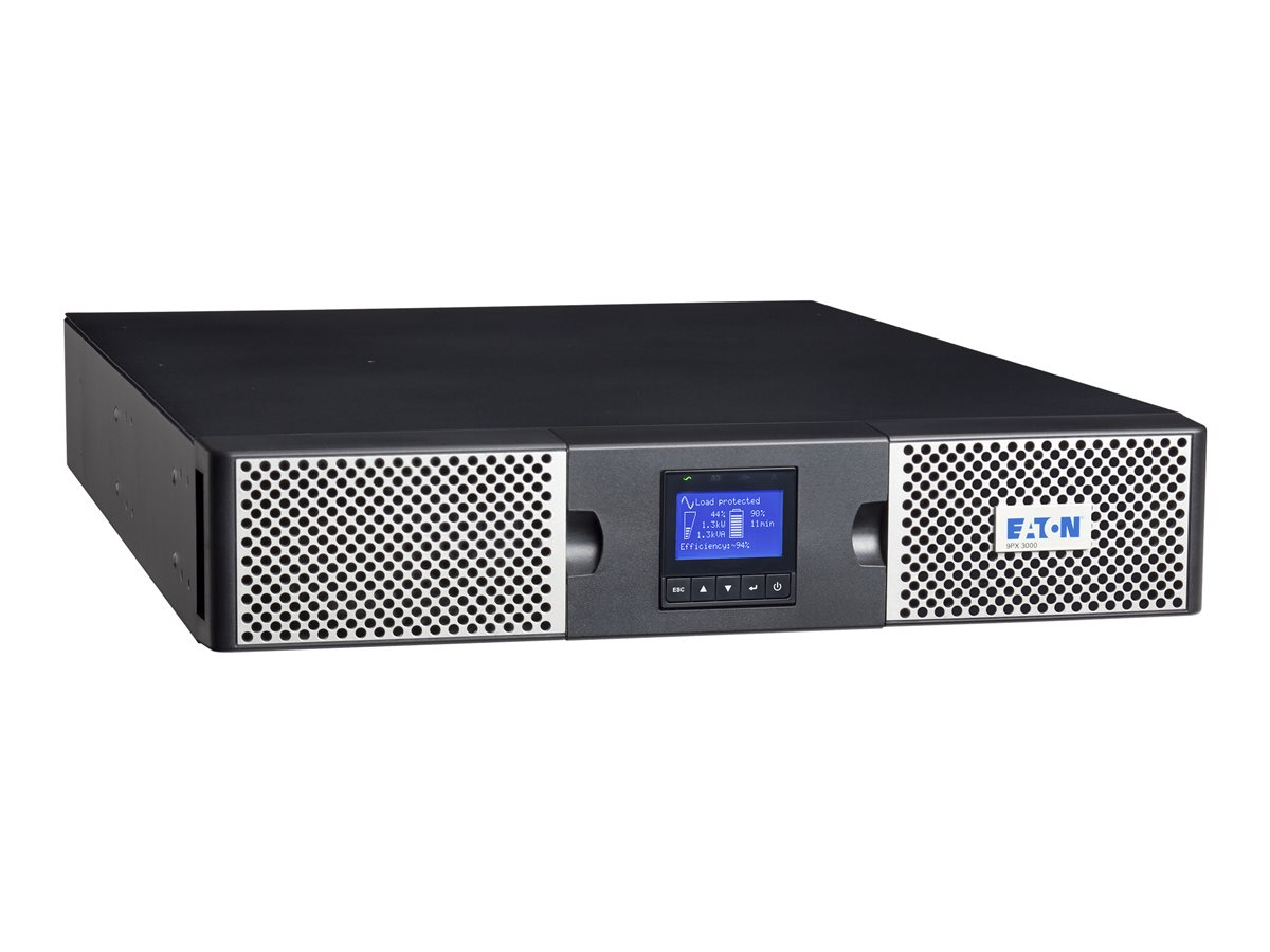 UPS Eaton 9PX 3000VA Dupla Conversão Rack 2U Preto/Prata - Imagem 2
