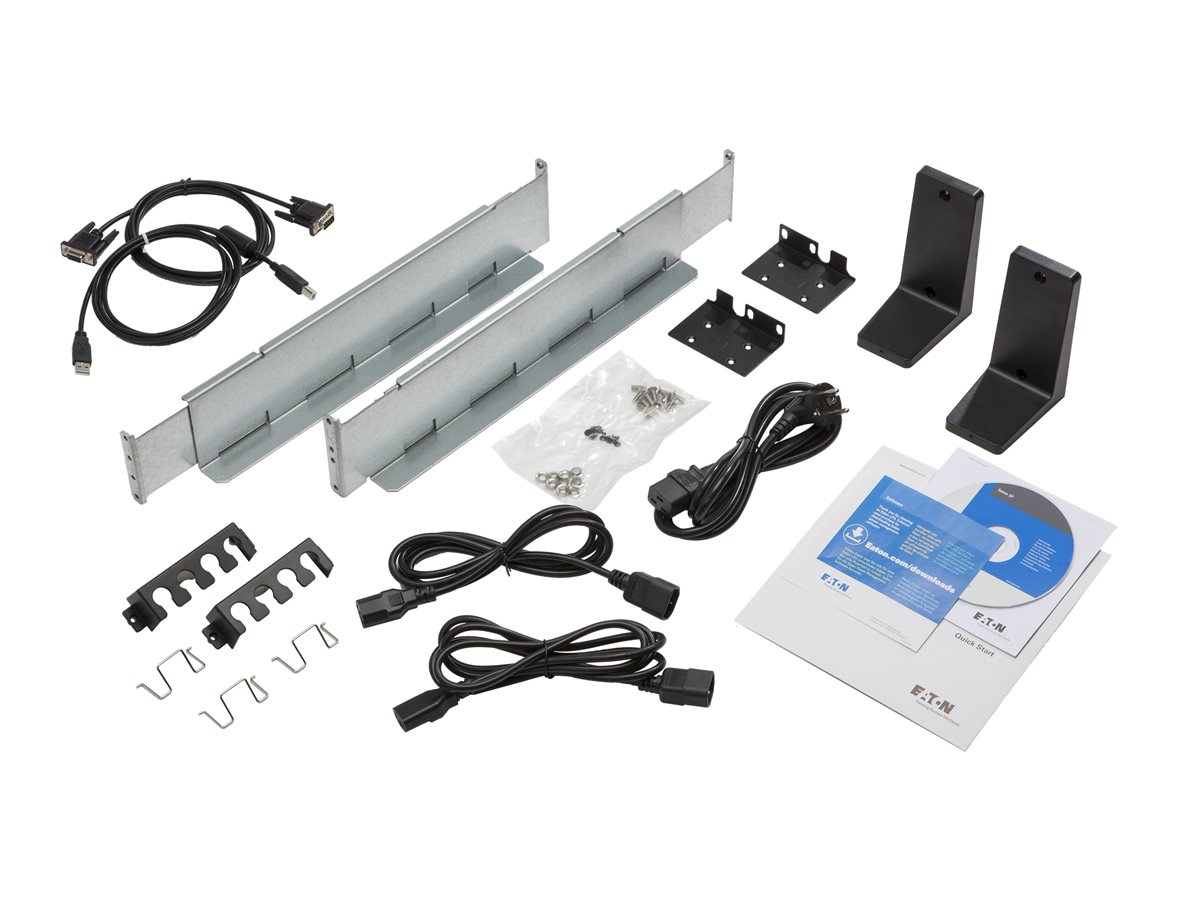 UPS Eaton 9PX 3000VA Dupla Conversão Rack 2U Preto/Prata - Imagem 1