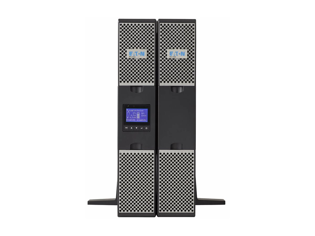 UPS Eaton 9PX 3000VA Dupla Conversão Rack 2U Preto/Prata - Imagem 12