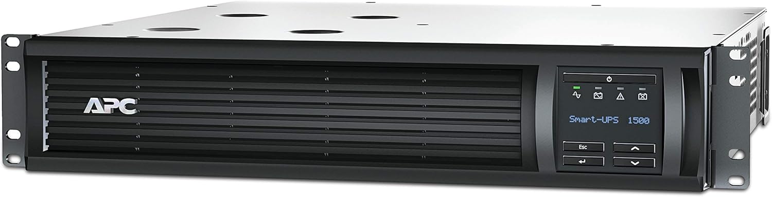 UPS Rack APC Smart-UPS 1500VA 1000W LCD Preto Placa de Rede 2U - Imagem 4
