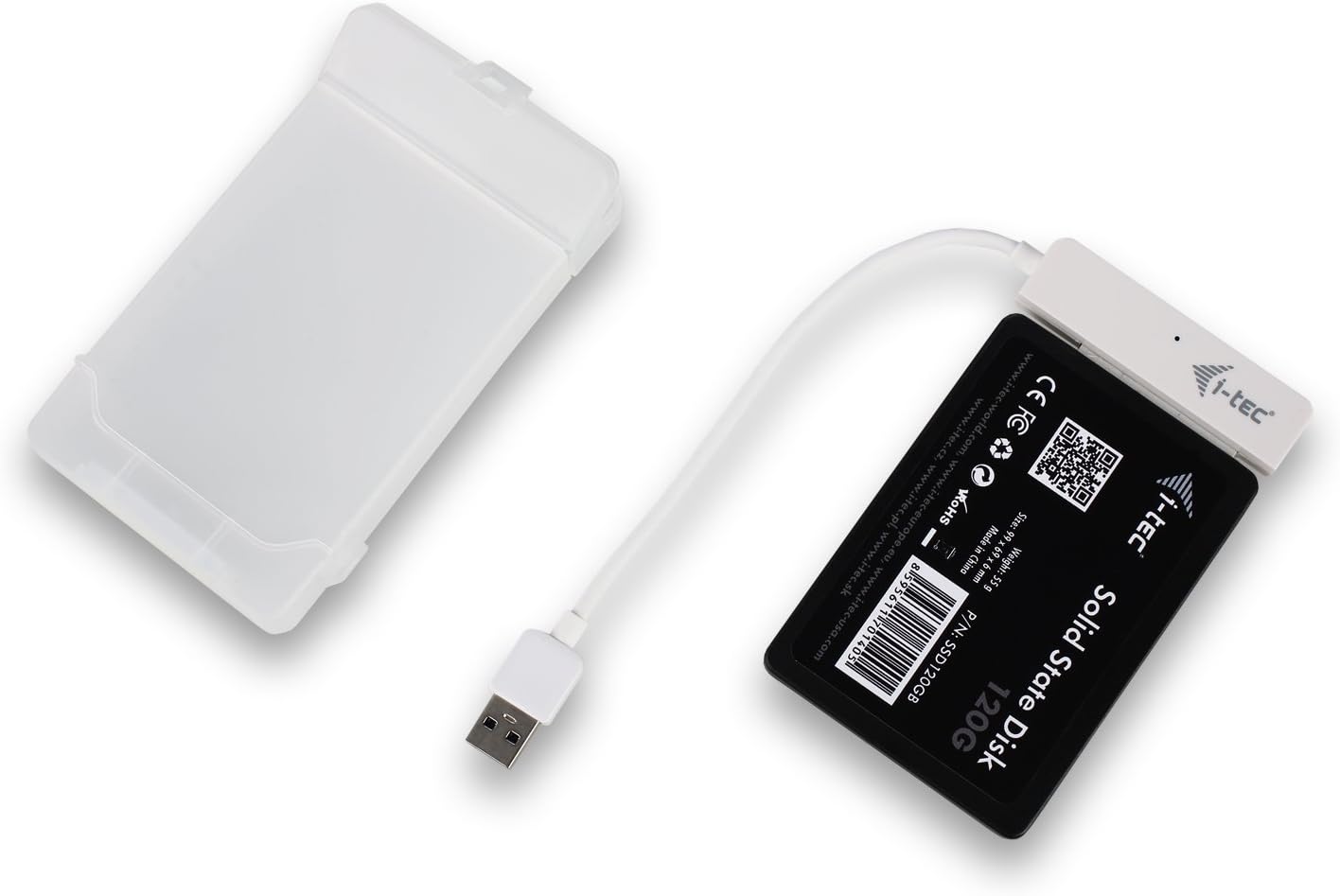 Caixa Externa i-Tec MySafe Advance 2.5 USB 3.0 Branco - Imagem 3
