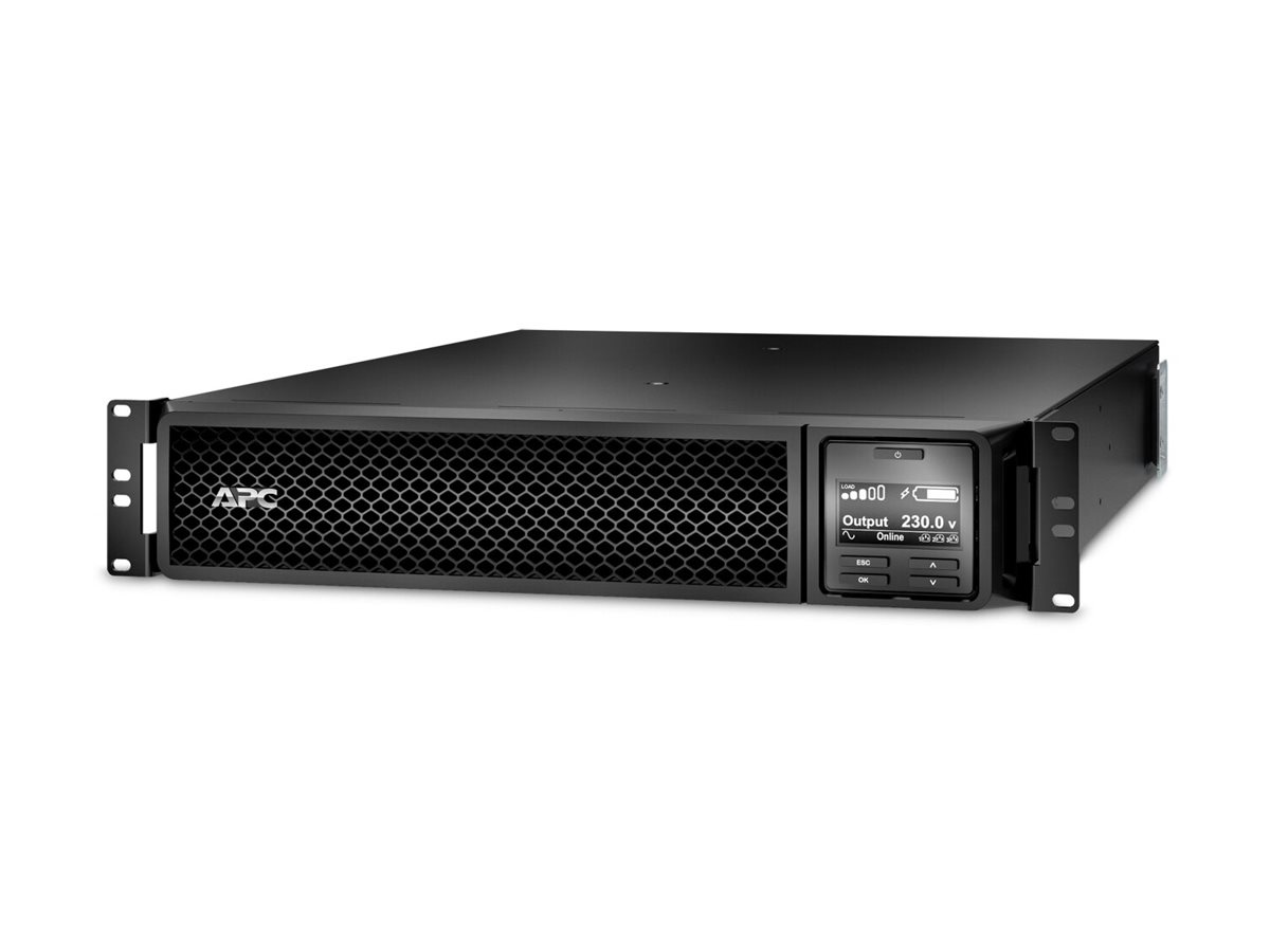 UPS APC Smart-UPS SRT 2200VA Rack 2U Preto Placa Rede - Imagem 2