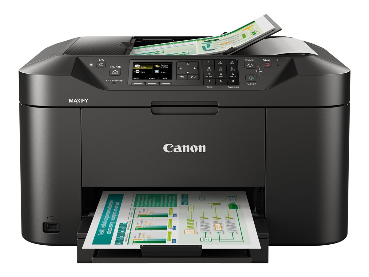 Impressora Multifunções Canon MAXIFY MB2150 Jacto Tinta A4 Wi-Fi - Imagem 2